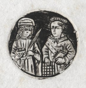 Szent Lőrinc és Szent Lúcia alkotó: Unknown artist