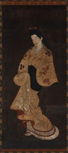 Egy lány álló alakja alkotó: Unknown artist