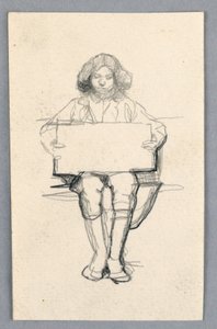 Tanulmány egy fiatal fiúról alkotó: Unknown artist