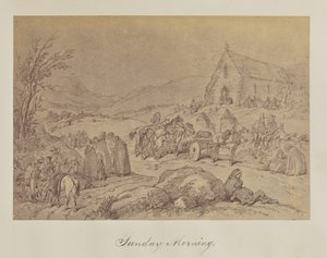 Vasárnap reggel. alkotó: Unknown artist
