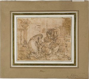 Susanna és a vének alkotó: Unknown artist