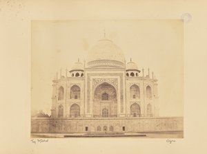 Taj Mahal. Agra alkotó: Unknown artist