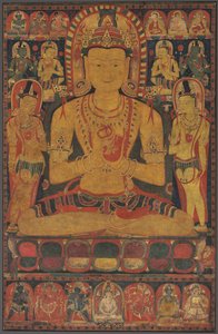 Tantrikus Buddha Vairochana, mint Vadzsrasattva alkotó: Unknown artist