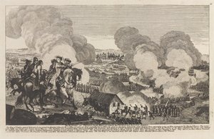 A prágai csata, 1757. május 6. (vonalmetszet) alkotó: Unknown artist