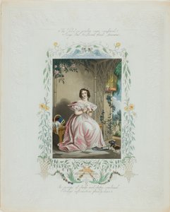 A madár Yonder ketrecben bezárva (valentin) alkotó: Unknown artist