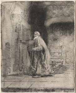 Tobit vaksága: A nagy tányér alkotó: Unknown artist