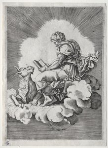 A négy evangélista: Szent Lukács alkotó: Unknown artist
