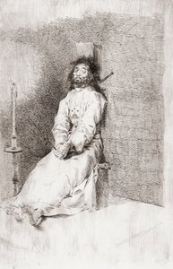 The Garrotted Man, 1780 körül (rézkarc) alkotó: Unknown artist