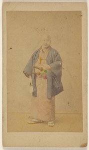 A japán orvos, szabadtéri jelmezben. alkotó: Unknown artist