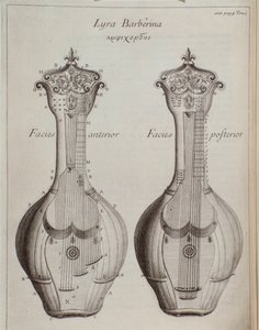 A Lyra Barberina (metszet alkotó: Unknown artist
