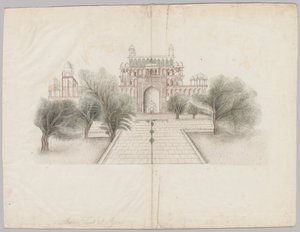 Akbar mauzóleuma Secunderabadban alkotó: Unknown artist