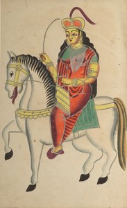 Jhansi Rani Lakshmi Bai hősnő lázadása alkotó: Unknown artist