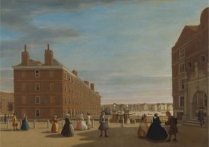 The Paper Buildings, Inner Temple, London alkotó: Unknown artist