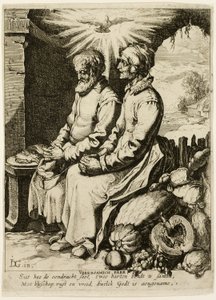 A jámbor öreg pár alkotó: Unknown artist