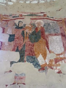 A bemutató, Saint-Jean du Liget kápolna, Touraine alkotó: Unknown artist