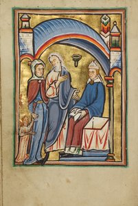 Szűz Mária bemutatása a templomban alkotó: Unknown artist