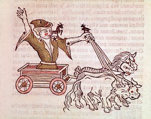 A Részlet kullancs csillagképe a Hygin római történésznek tulajdonított „” Poeticon astronomicon”-ból származik. alkotó: Unknown artist