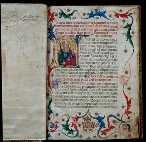 A Lectionary kezdete alkotó: Unknown artist