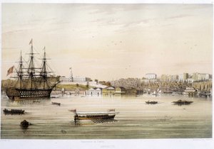 Isztambul kikötője vagy Admirautja a XIX alkotó: Unknown artist