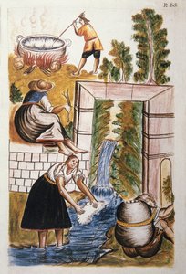 A "Trujillo del Peru" vagy "Codex Martinez Companion" című könyve, Balthazar Martinez Companion és Bujanda, Trujillo püspöke (1782-1785) alkotó: Unknown artist