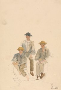Három férfi (68. január 31.) alkotó: Unknown artist
