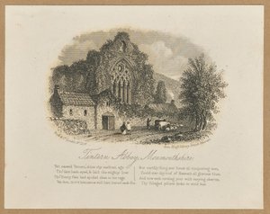 Tintern apátság, Monmouthshire alkotó: Unknown artist