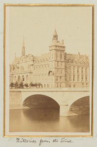 Tuilleries a Szajna felől alkotó: Unknown artist