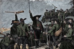 Andreas Hofer tiroli hazafi (1767-1810) – Tiroli (tiroli) lázadása 1809-ben: Andreas Hofer tiroli hazafi alkotó: Unknown artist