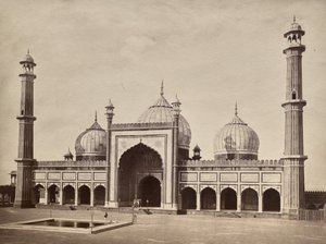 Cím nélkül (Jama Masjid, Delhi) alkotó: Unknown artist