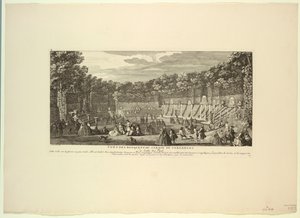 Versailles, A kert ligetje, a bálterem alkotó: Unknown artist