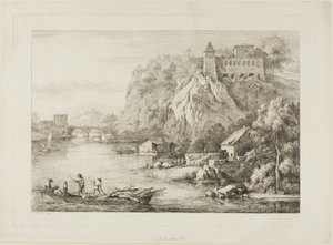 Kilátás a Carmes de Caussees-ra Lyonban alkotó: Unknown artist