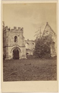 Wingfield Manor Épített időszámítás. VI. Henrik, ahol Mária, a skótok királynője 9 évig volt bebörtönözve. alkotó: Unknown artist