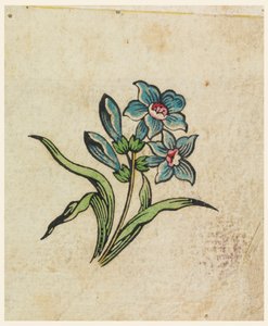 Woodblock próbapróba nyomtatott textíliához alkotó: Unknown artist