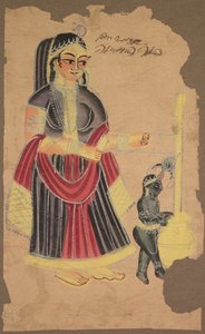 Yasoda és Krishna alkotó: Unknown artist