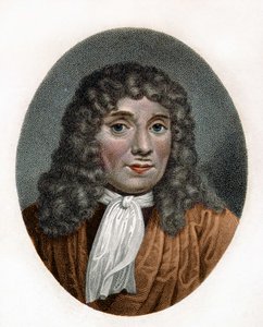 Antonie Van Leeuwenhoek vagy Anton van Leeuwenhoek, vagy Leeuvenhoek, vagy Leeuwenhoeck portréja.holland természettudós (1632-1723). 18. századi metszet. alkotó: Unknown artist