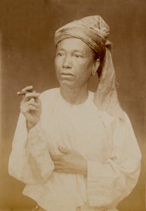 Egy burmai férfi, 1885 körül alkotó: Unknown photographer