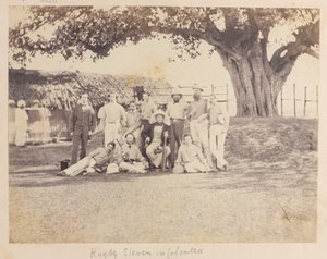 Katonai krikettcsapat, Kalkutta alkotó: Unknown photographer