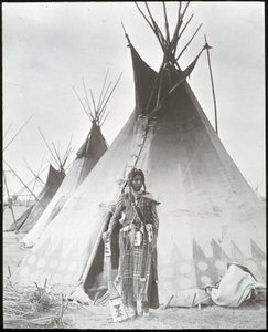 Blackfoot indián, Calgary körzet alkotó: Unknown photographer