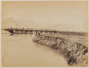 Híd a Kabul folyón alkotó: Unknown photographer