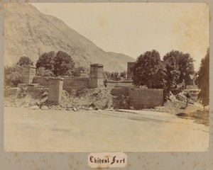 Chitral erőd, 1895 alkotó: Unknown