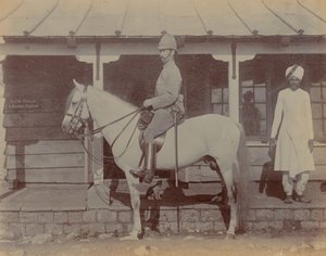 A M Paterson ezredes, az 1. bedfordshire-i ezred parancsnoka alkotó: Unknown photographer
