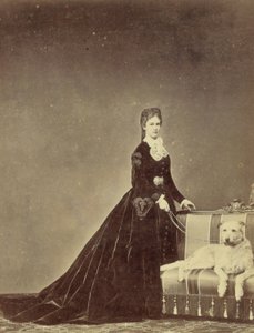 Erzsébet osztrák császárné és magyar királyné (1837. december 24. - 1898. szeptember 10.) (fénykép) alkotó: Unknown photographer