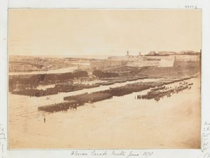 Florian Parade, Málta, 1878. június alkotó: Unknown photographer