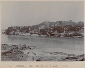 Fort Attock az Indus partján alkotó: Unknown photographer