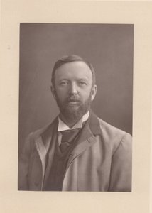 Henry Arthur Jones (1851-1929) angol drámaíró (fekete-fehér fotó) alkotó: Unknown photographer