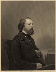 James Sheridan Muspratt (1821-1871), a liverpooli kémiai főiskola alapítója (1848) és a "Chemistry" (1860) szerzője, 1860 körül (metszet) (London 1860 körül). Metszet. " alkotó: Unknown photographer