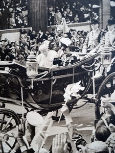 V. György király és Teck Mária alkotó: Unknown photographer