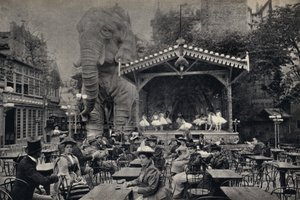 Népszerű életjelenet a párizsi Moulin Rouge-ban. Fényképészet, 19. század vége, Párizs. Coll. Selva. alkotó: Unknown photographer