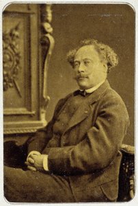 Ifjabb Alexandre Dumas (1824 - 1895) portréja 1884-ben alkotó: Unknown photographer