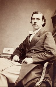 Allan Foli portréja, 1860 körül (f/w fotó) alkotó: Unknown photographer